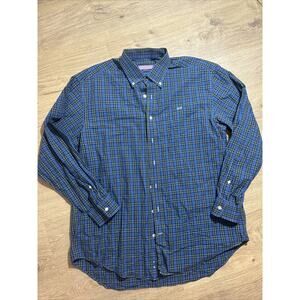 VINEYARD VINES Shirt Mens Long Sleeve, WHALE Shirt, Size L, Plaid